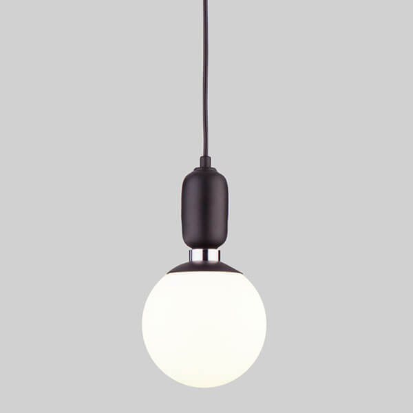 

Подвесной светильник Eurosvet 50158/1 черный, Кремовый, 50158/1 черный Bubble Long