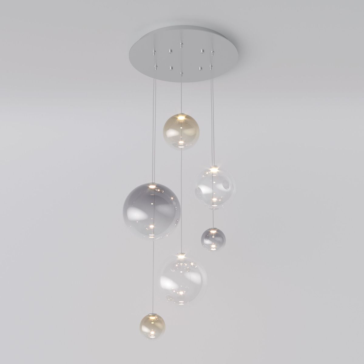 

Подвесная светодиодная люстра Eurosvet Wonder 50230 Led, Разноцветный, 50230 Led Wonder