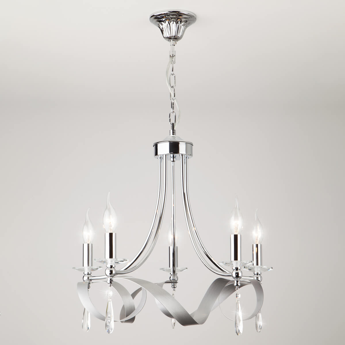 

Подвесная люстра Eurosvet 60064/5 хром, 60064/5 хром Adelia Chrome
