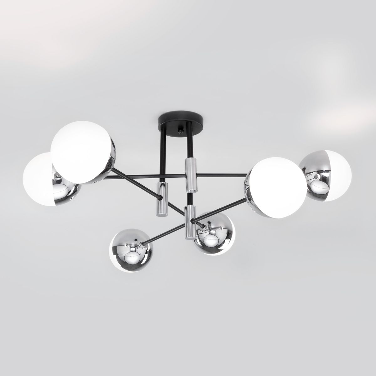 

Потолочная люстра Eurosvet Nuvola 70129/6 хром, 70129/6 хром Nuvola