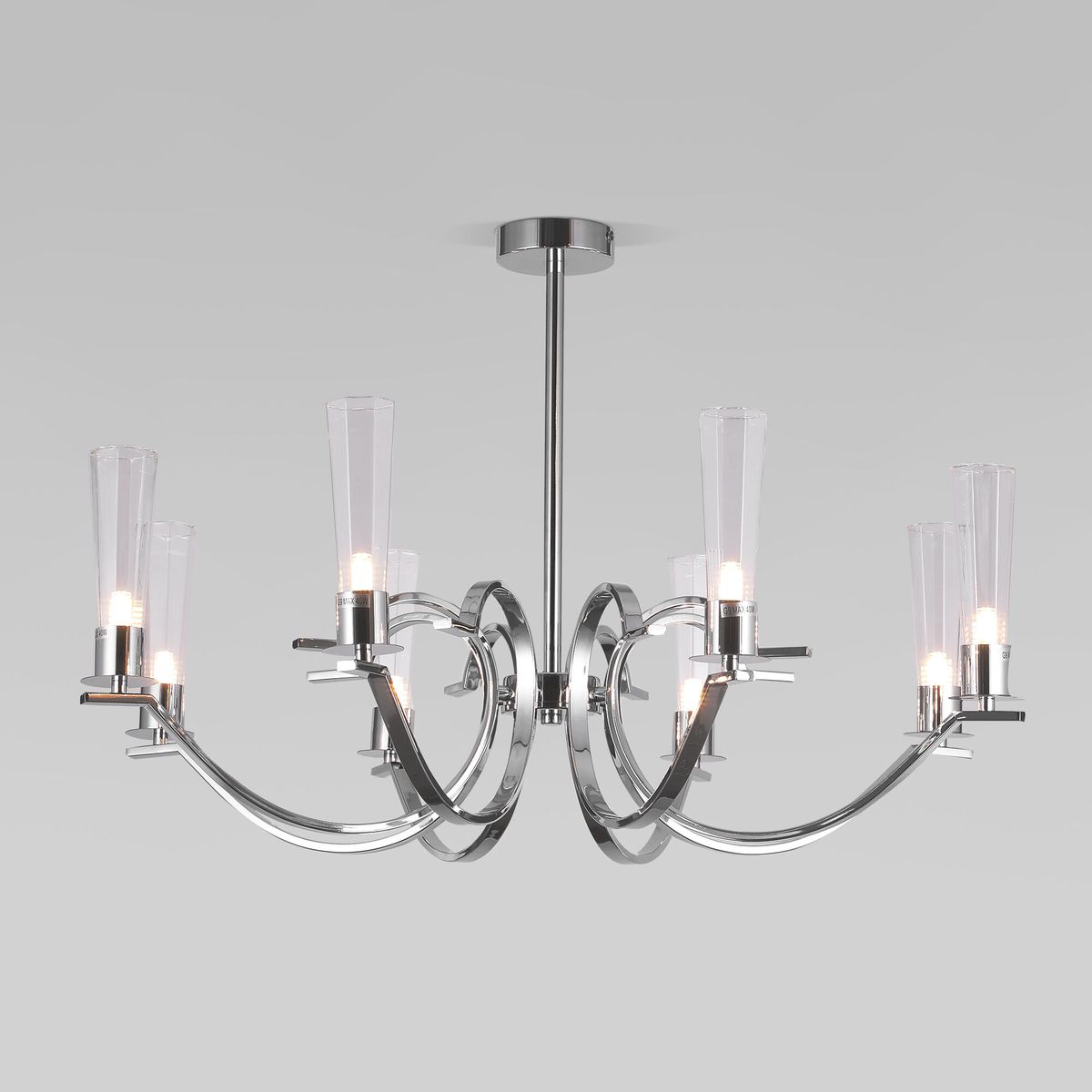 

Подвесная люстра Eurosvet Rosher 60141/8 хром, 60141/8 хром Rosher