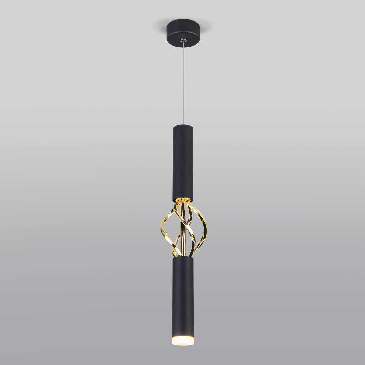 

Светильник Eurosvet, Черный, 50191/1 LED черный/золото Lance