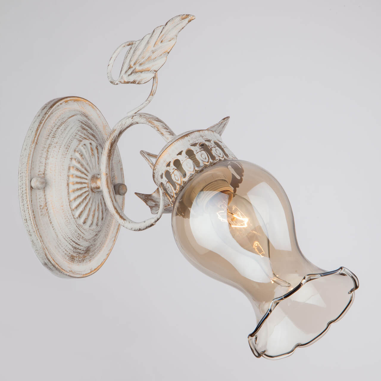 

Бра Eurosvet, Бежевый, 60021/1 белый с золотом Афелия