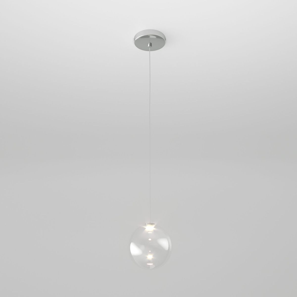 

Подвесной светодиодный светильник Eurosvet Wonder 50232/1 Led прозрачный, Хром, 50232/1 Led прозрачный Wonder