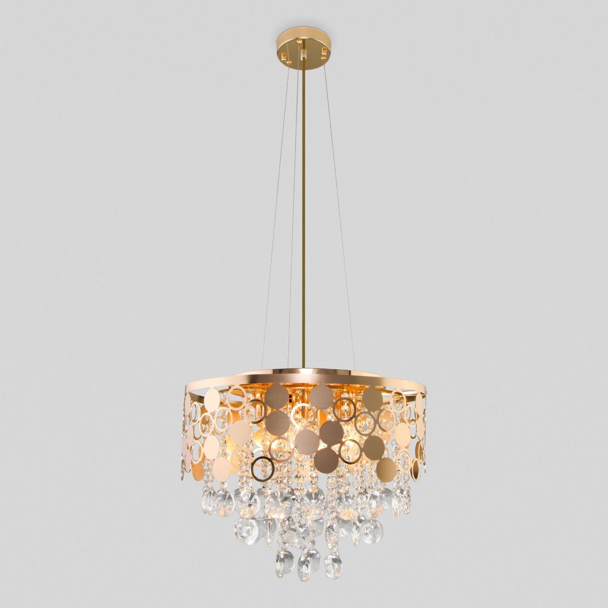 

Подвесная люстра Eurosvet Lianna 10123/6 золото/прозрачный хрусталь Strotskis Smart, Золотой, 10123/6 золото/прозрачный хрусталь Strotskis Smart Lianna