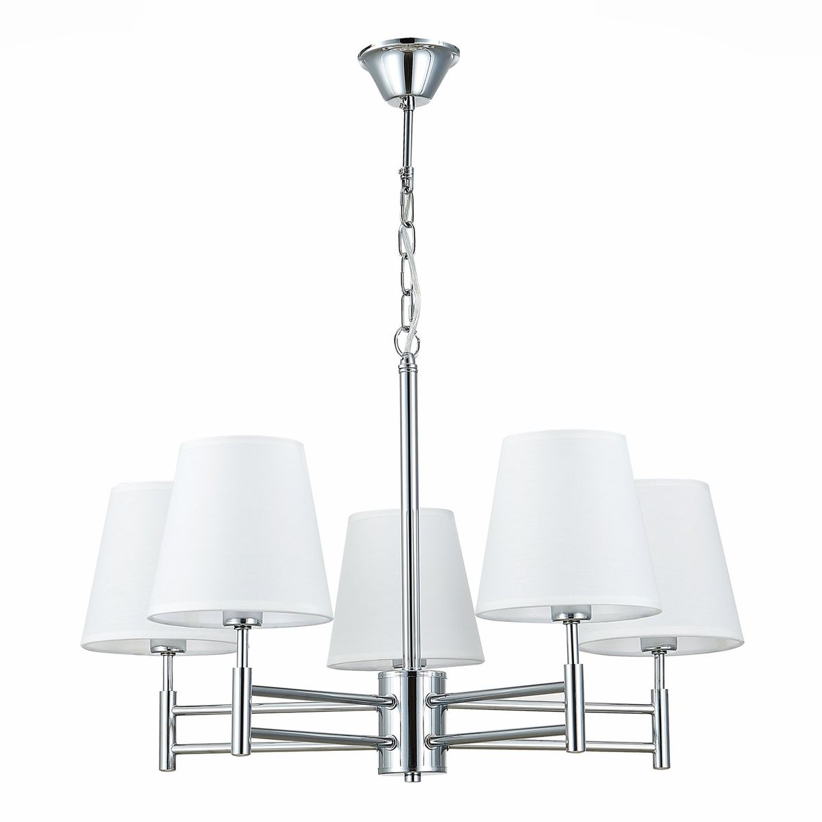 

Подвесная люстра Evoluce Lagoro SLE105453-05, Хром, SLE105453-05 Lagoro
