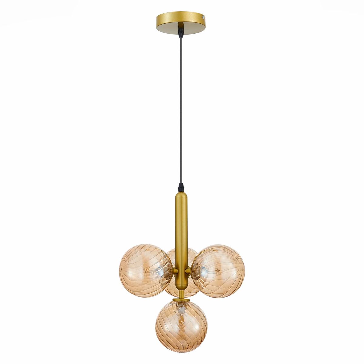 

Подвесная люстра Evoluce Salerno SLE220323-04, Янтарный, SLE220323-04 Salerno