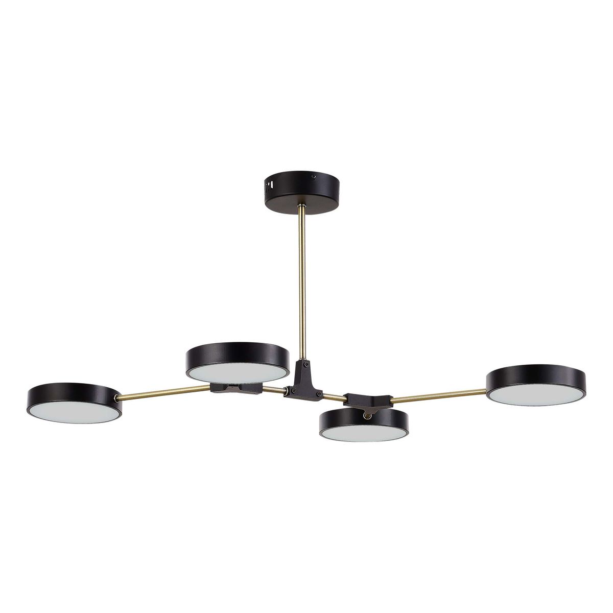 

Потолочная светодиодная люстра Evoluce Monta SLE6004-402-04, Черный, SLE6004-402-04 Monta