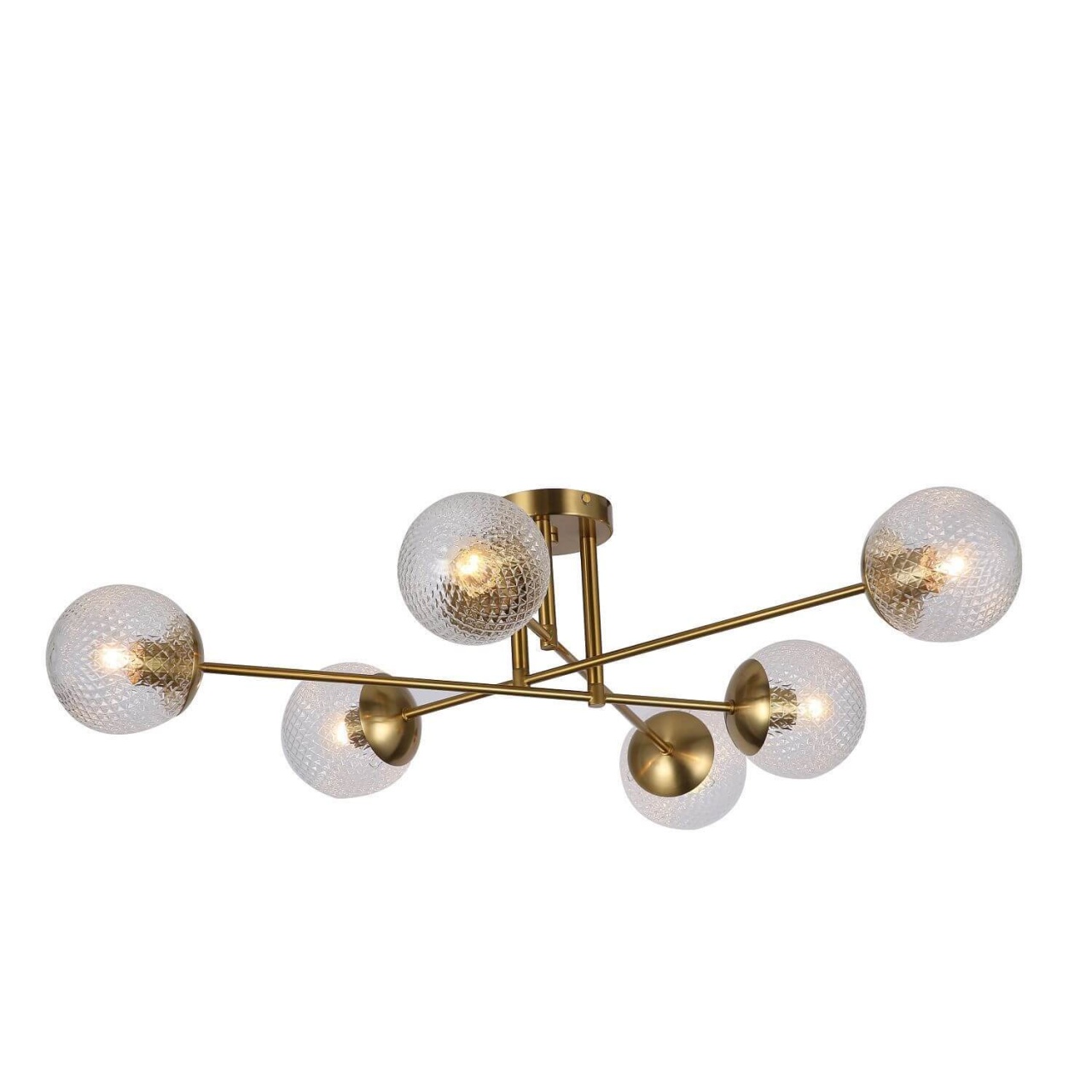 

Потолочная люстра F-Promo Wiggly 3052-6P, Медь, 3052-6P Wiggly