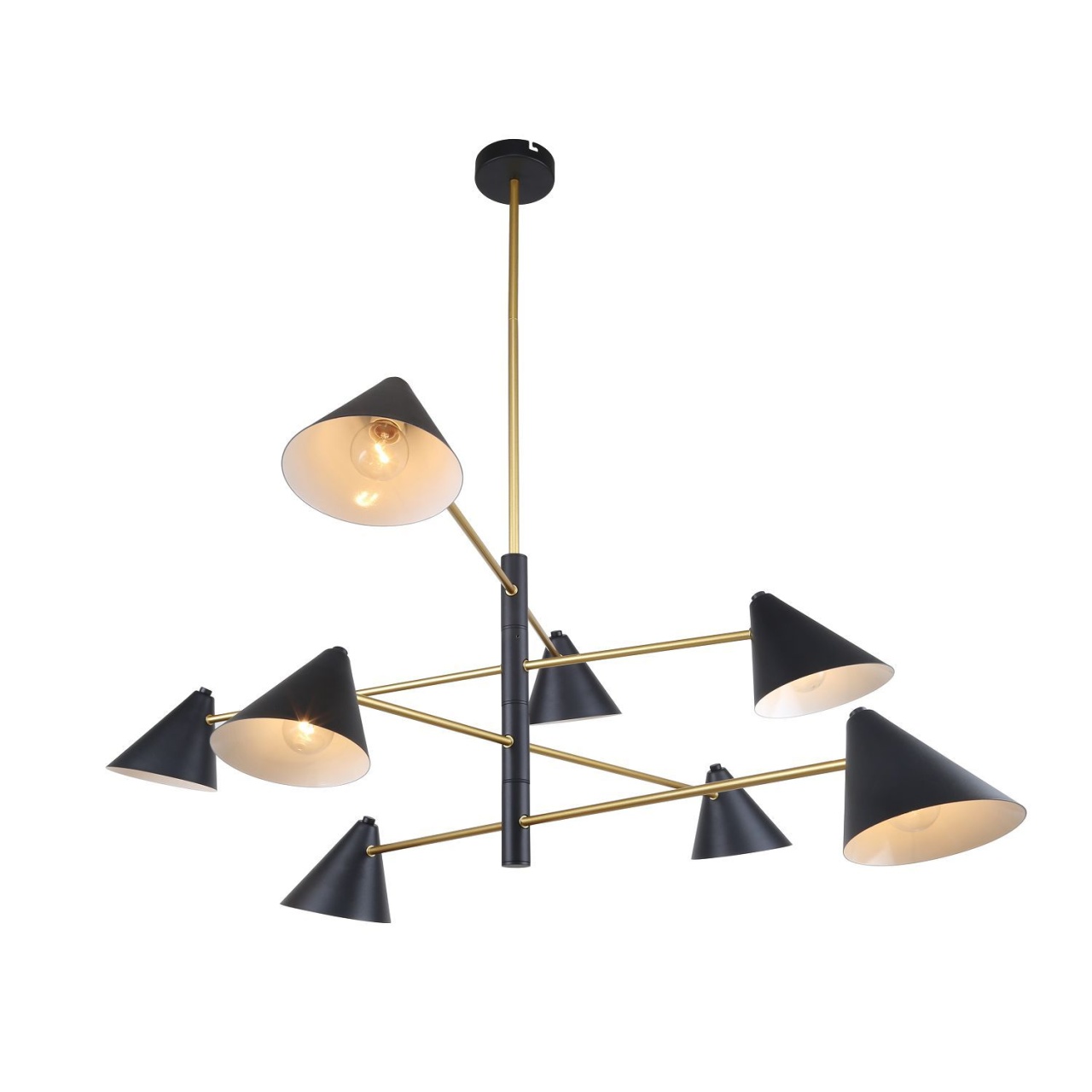 

Подвесная люстра F-Promo Trikoniya 3089-8P, Черный, 3089-8P Trikoniya
