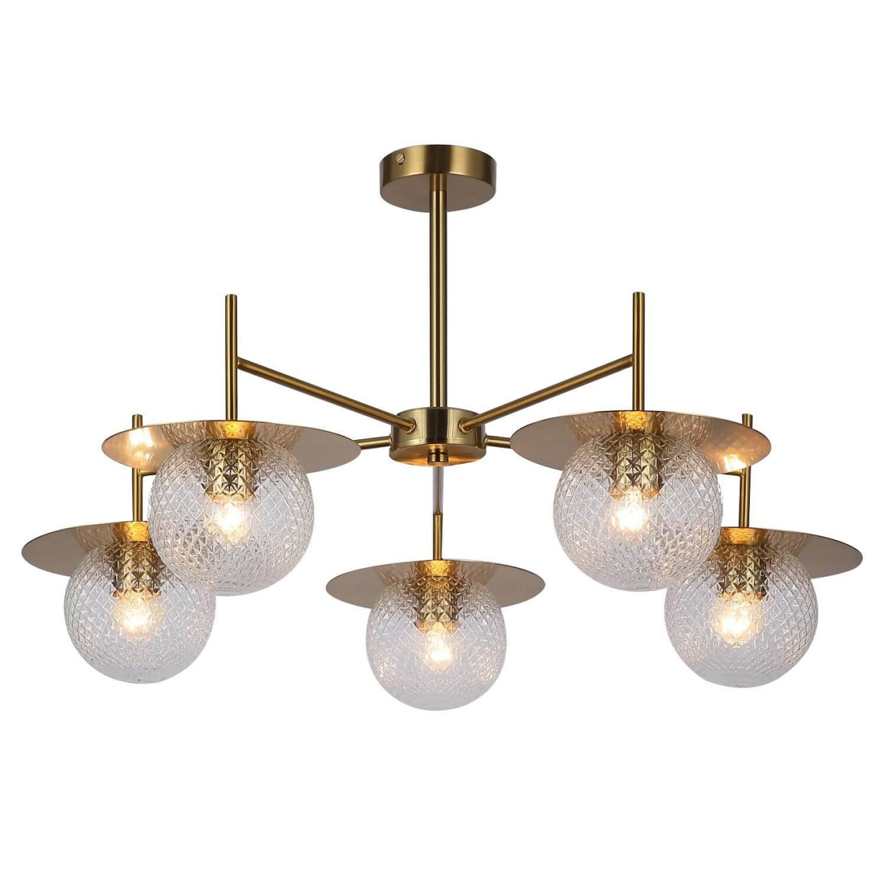 

Потолочная люстра F-Promo Roshni 3049-5P, Медь, 3049-5P Roshni