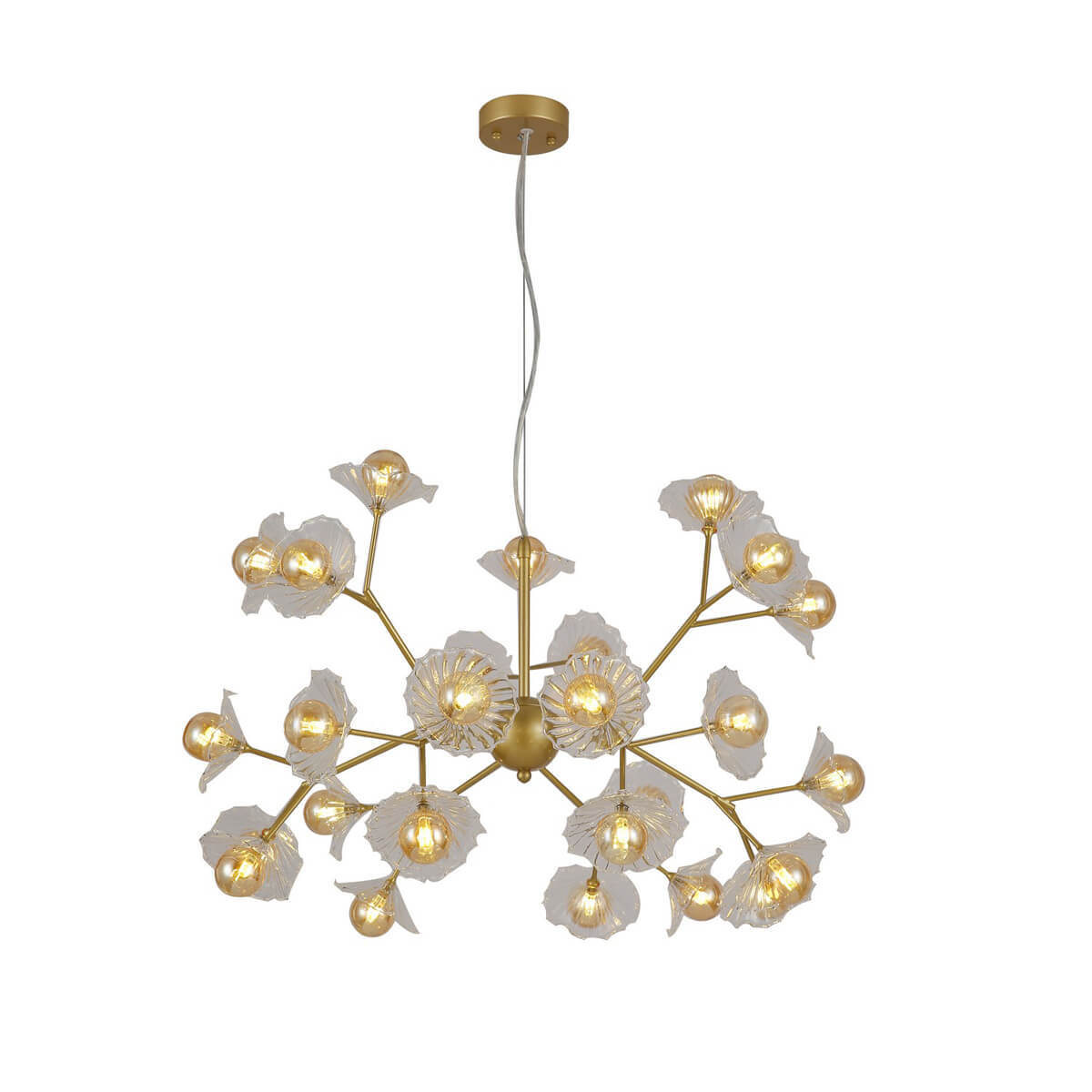 

Подвесная люстра F-Promo Clementina 2629-27P, Янтарный, 2629-27P Clementina