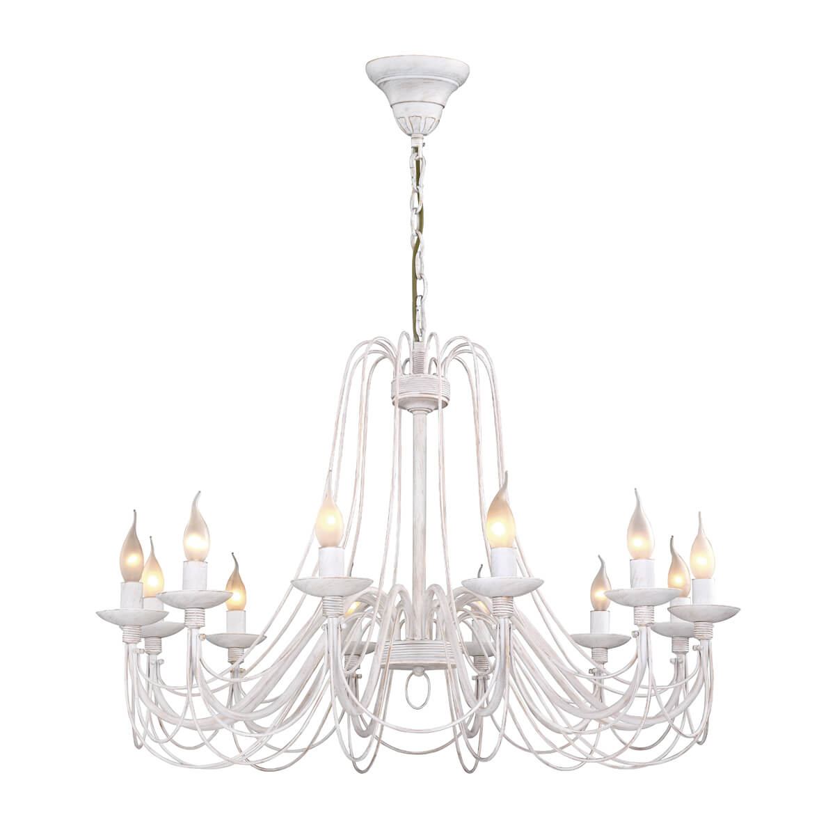 

Подвесная люстра F-Promo Chateau 2164-12P, Белый, 2164-12P Chateau