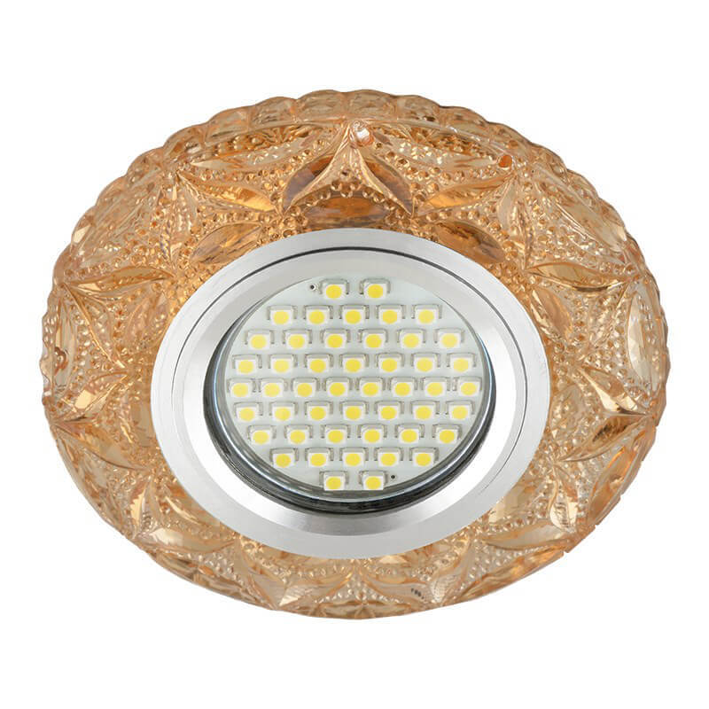 

Встраиваемый светильник Fametto Luciole DLS-L149 Gu5.3 Glassy/Tea, Коричневый, DLS-L149 Gu5.3 Glassy/Tea Luciole 149