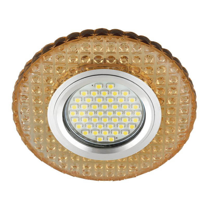 

Встраиваемый светильник Fametto Luciole DLS-L143 Gu5.3 Glassy/Gold, Желтый, DLS-L143 Gu5.3 Glassy/Gold Luciole 143