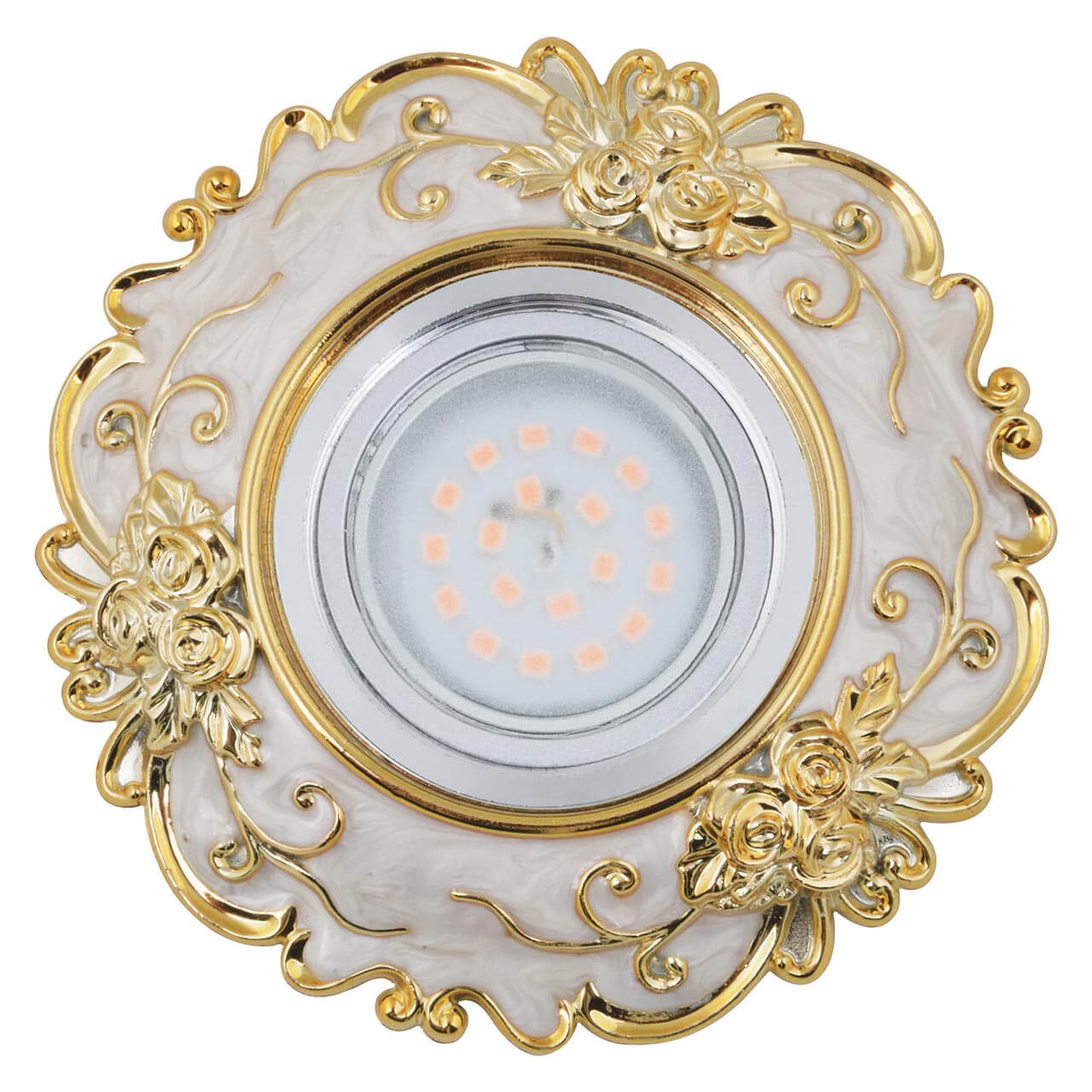 

Светильник Fametto, Золото, DLS-A105 GU5.3 Chrome/Beige+Gold Arno 101
