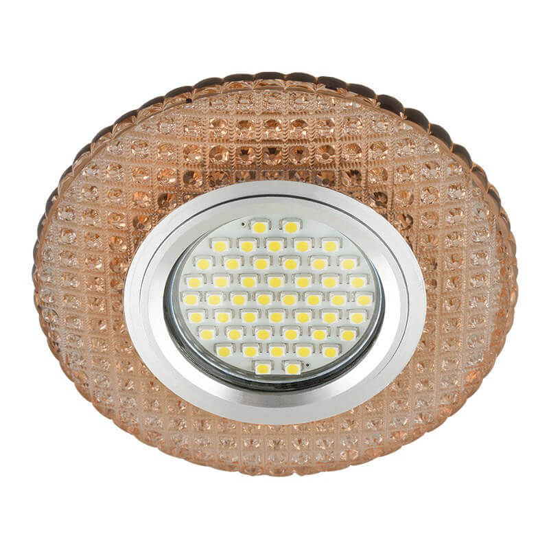 

Встраиваемый светильник Fametto Luciole DLS-L135 Gu5.3 Glassy/Light Tea, Коричневый, DLS-L135 Gu5.3 Glassy/Light Tea Luciole 135