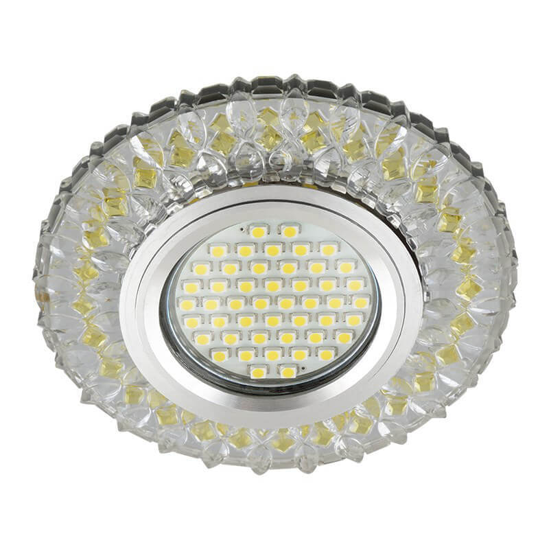 

Светильник Fametto, Желтый, DLS-L138 Gu5.3 Glassy/Gold Luciole 138