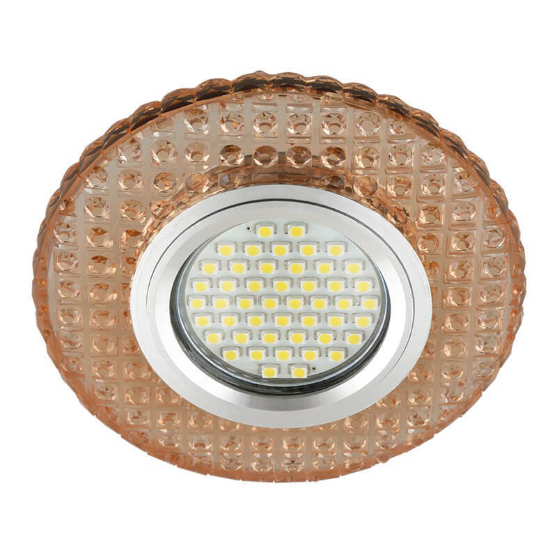 

Встраиваемый светильник Fametto Luciole DLS-L143 Gu5.3 Glassy/Light Tea, Коричневый, DLS-L143 Gu5.3 Glassy/Light Tea Luciole 143