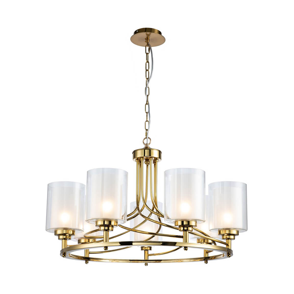 

Подвесная люстра Favourite Plexus 2963-7P, Белый, 2963-7P Plexus