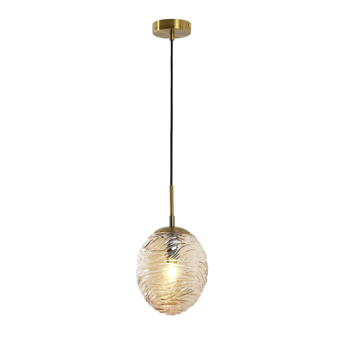 

Подвесной светильник Favourite Flamma 2722-1P, Янтарный, 2722-1P Flamma