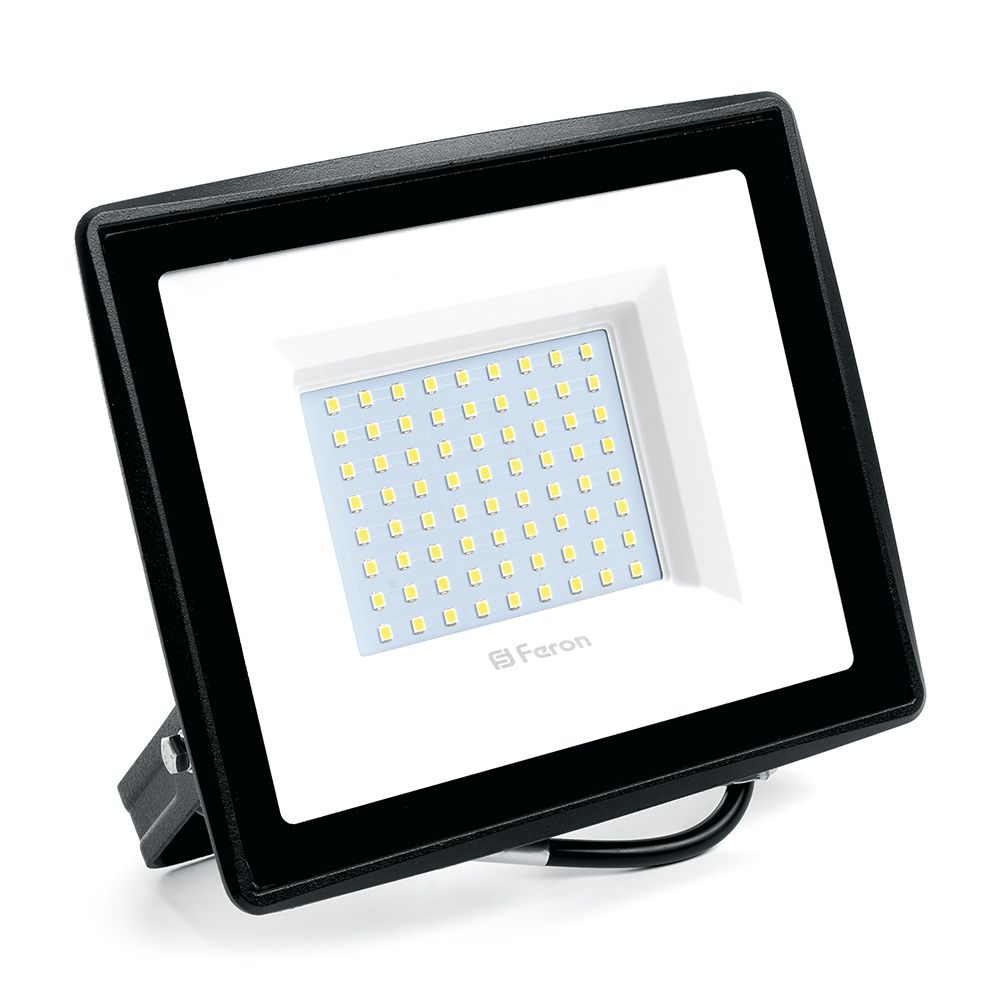

Прожектор светодиодный Feron 100W 4000K LL-922 48108, Черный, 48108