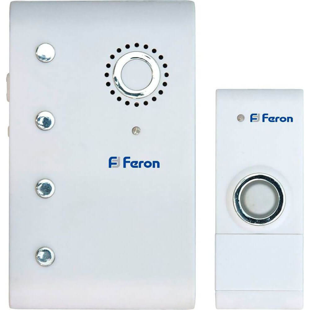 

Звонок Feron, Белый, 23674