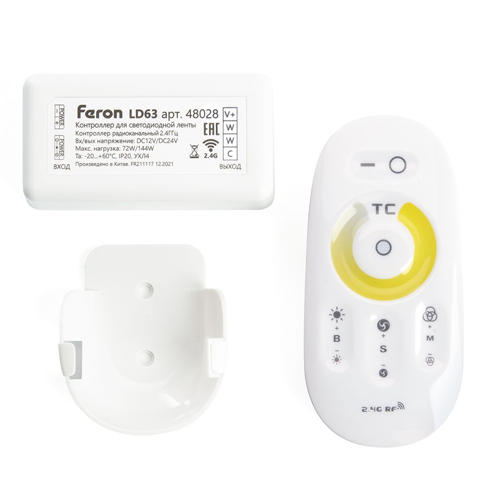 

Контроллер для светодиодной ленты Feron LD61 48028, Белый, 48028