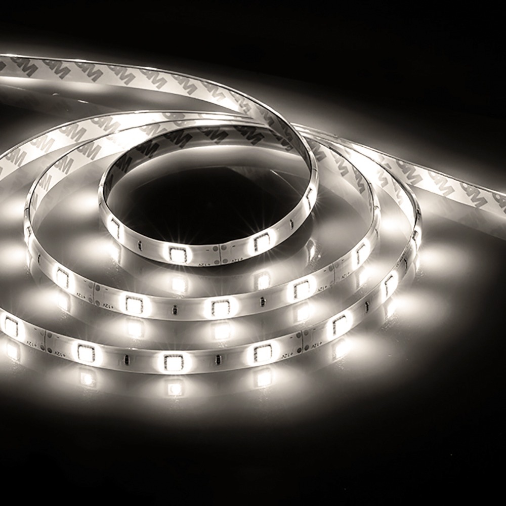 

Светодиодная влагозащищенная лента Feron 14,4W/m 60LED/m 5050SMD нейтральный белый 5M LS607 48290, 48290 LS607
