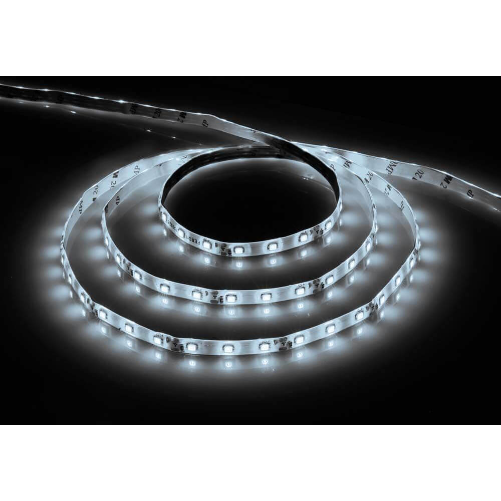 

Светодиодная лента Feron 14,4W/m 60LED/m 5050SMD холодный белый 5M LS606 27644, 27644 LS606