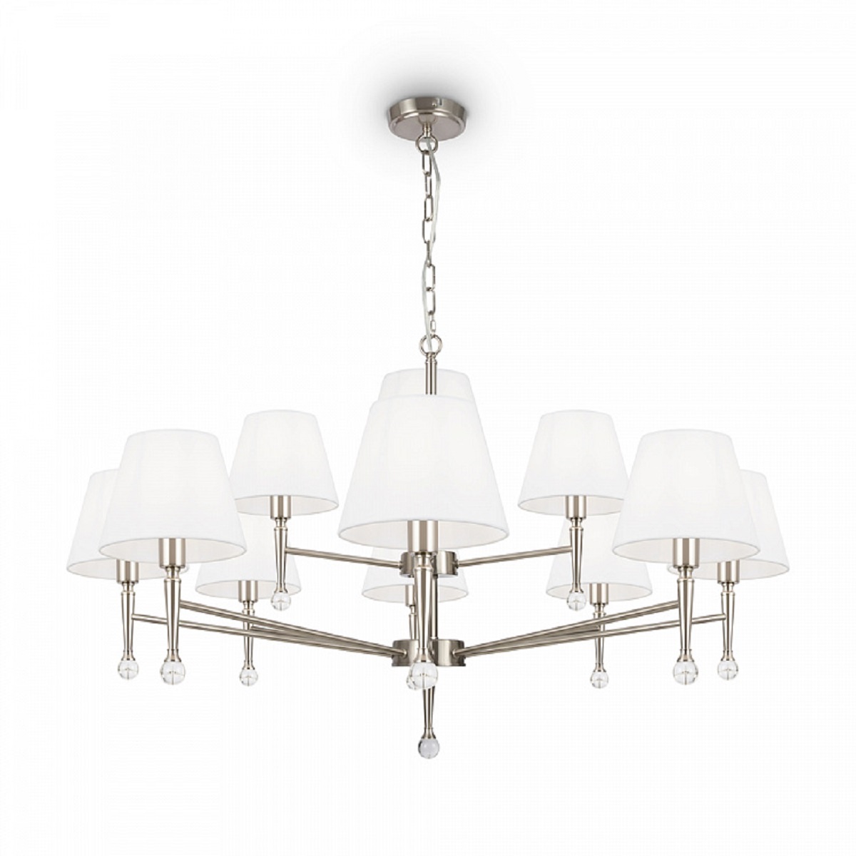 

Подвесная люстра Freya Rosemary FR2190PL-12N, Белый, FR2190PL-12N Rosemary