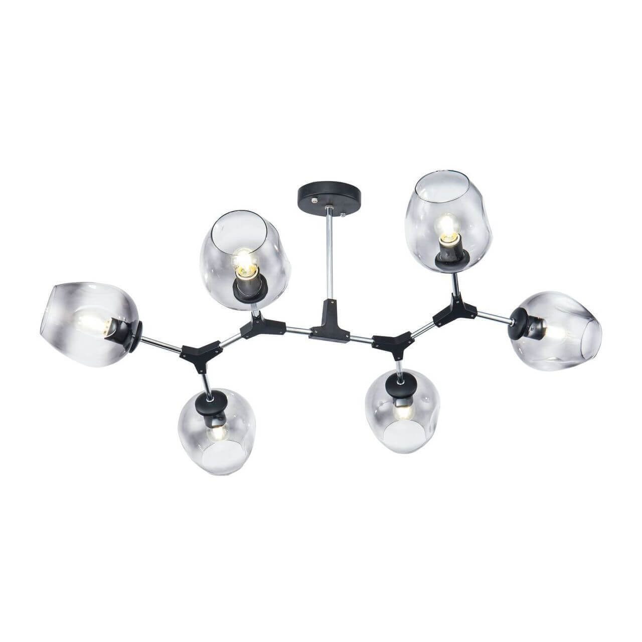 

Потолочная люстра Freya Desi FR5006CL-06B, Дымчатый, FR5006CL-06B Desi