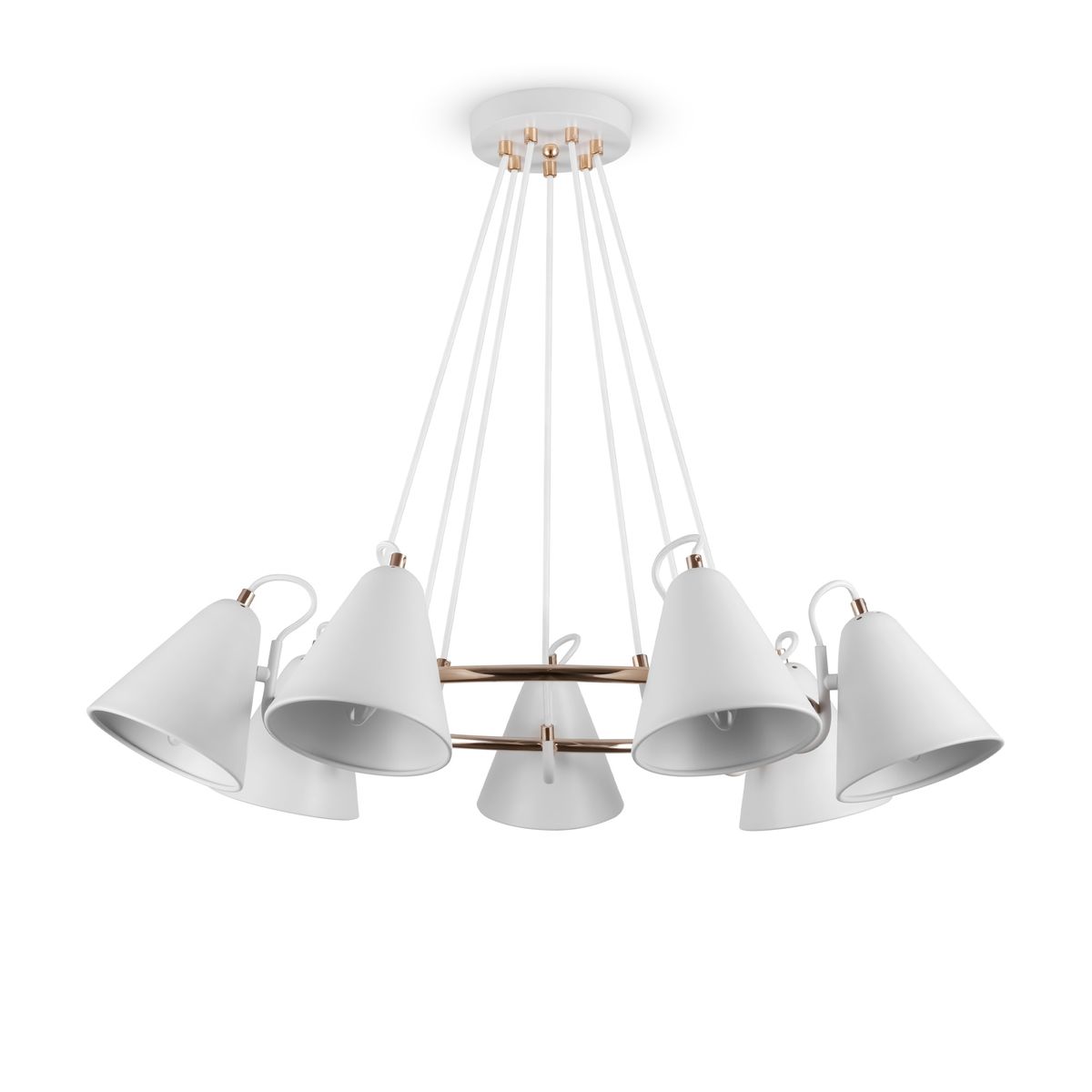 

Подвесная люстра Freya Falke FR8001PL-07WG, Белый, FR8001PL-07WG Falke