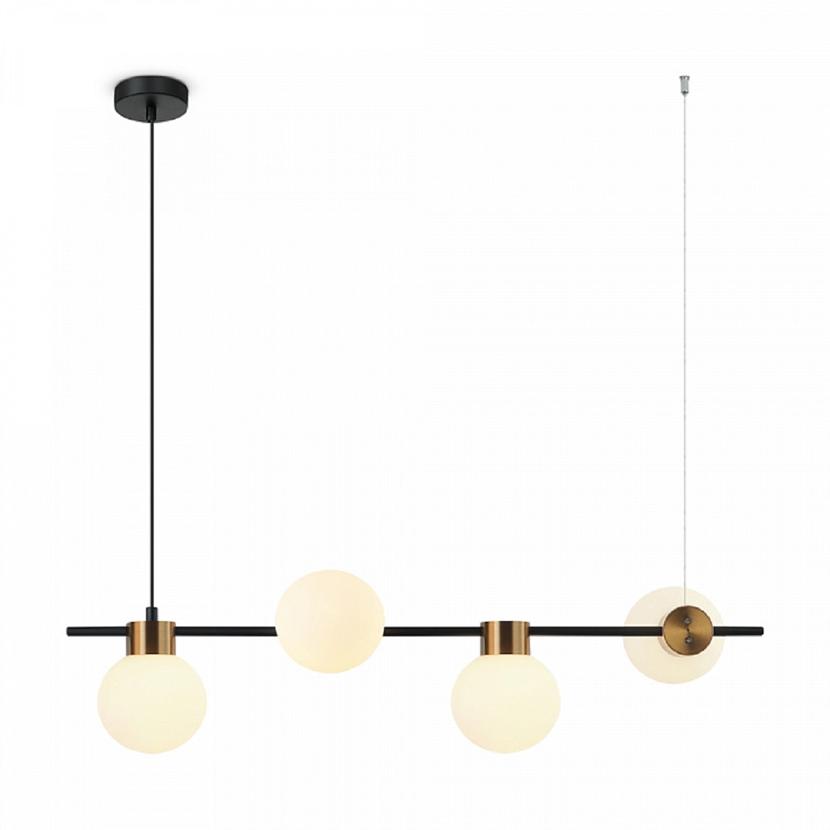 

Подвесной светильник Freya Gatsby FR5232PL-04B, Черный, FR5232PL-04B Gatsby