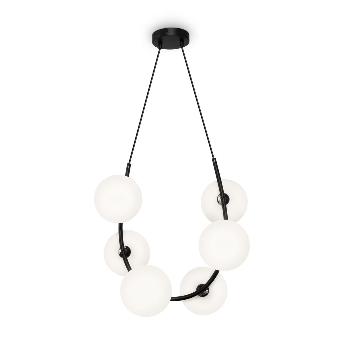 

Подвесная люстра Freya Perlina FR4005PL-06B2, Белый, FR4005PL-06B2 Perlina