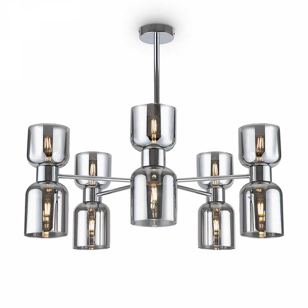 

Подвесная люстра Freya Savia FR5203PL-10CH1, Хром, FR5203PL-10CH1 Savia