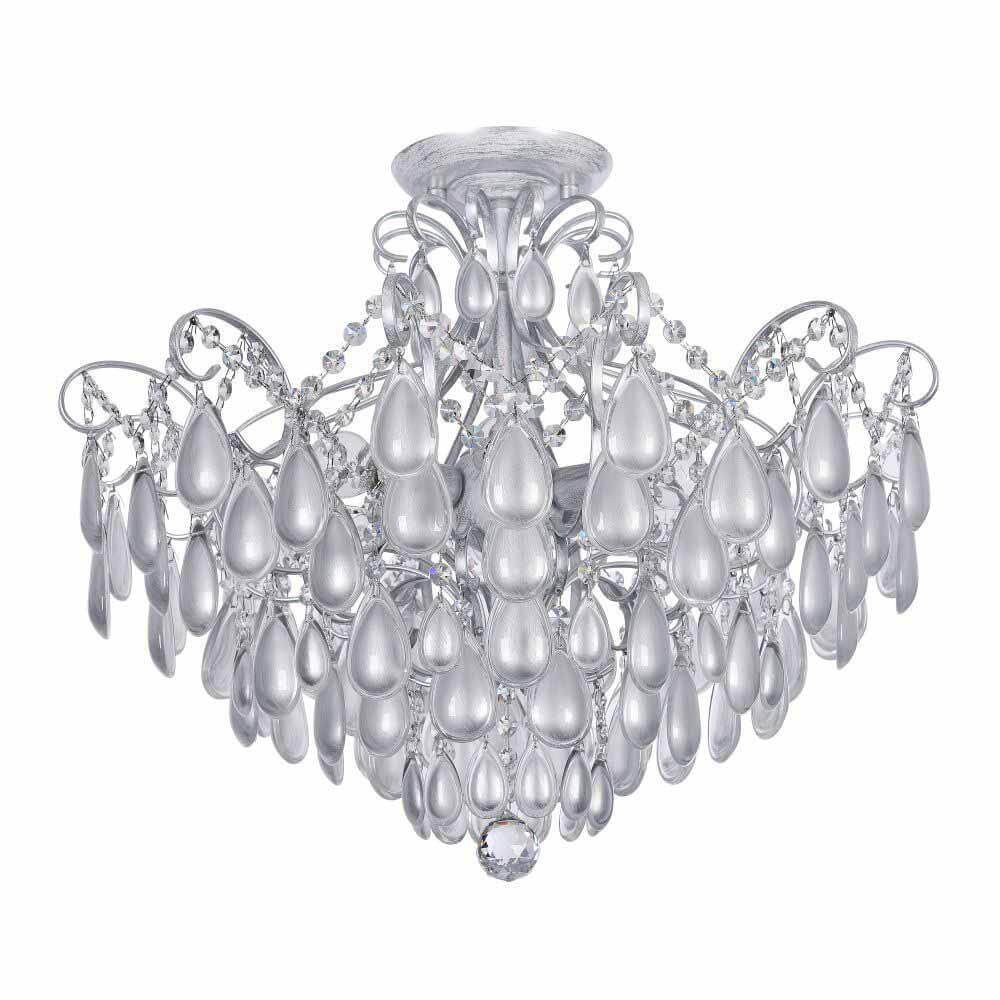 

Потолочная люстра Freya Chabrol FR2302CL-06S, Серебро, FR2302CL-06S Chabrol White Silver