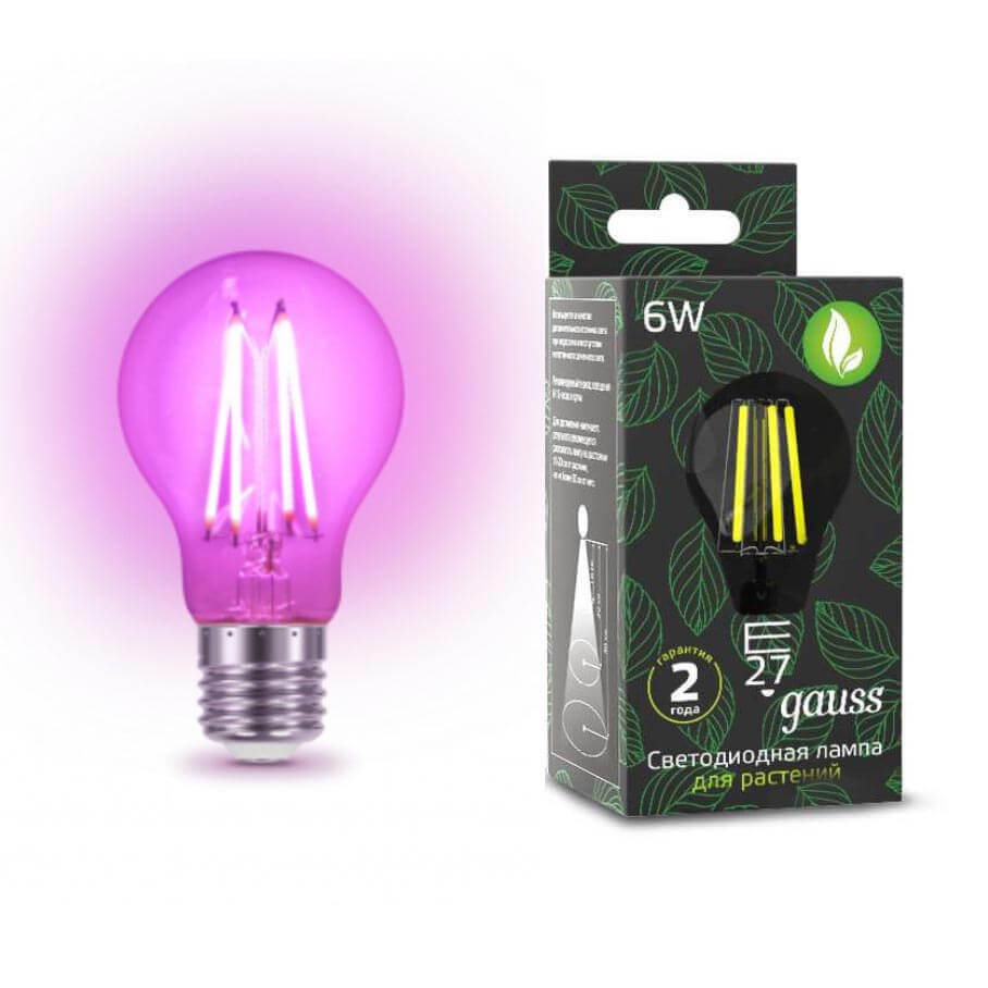 

Лампочка Gauss, Прозрачный, 102802906 Fito Filament