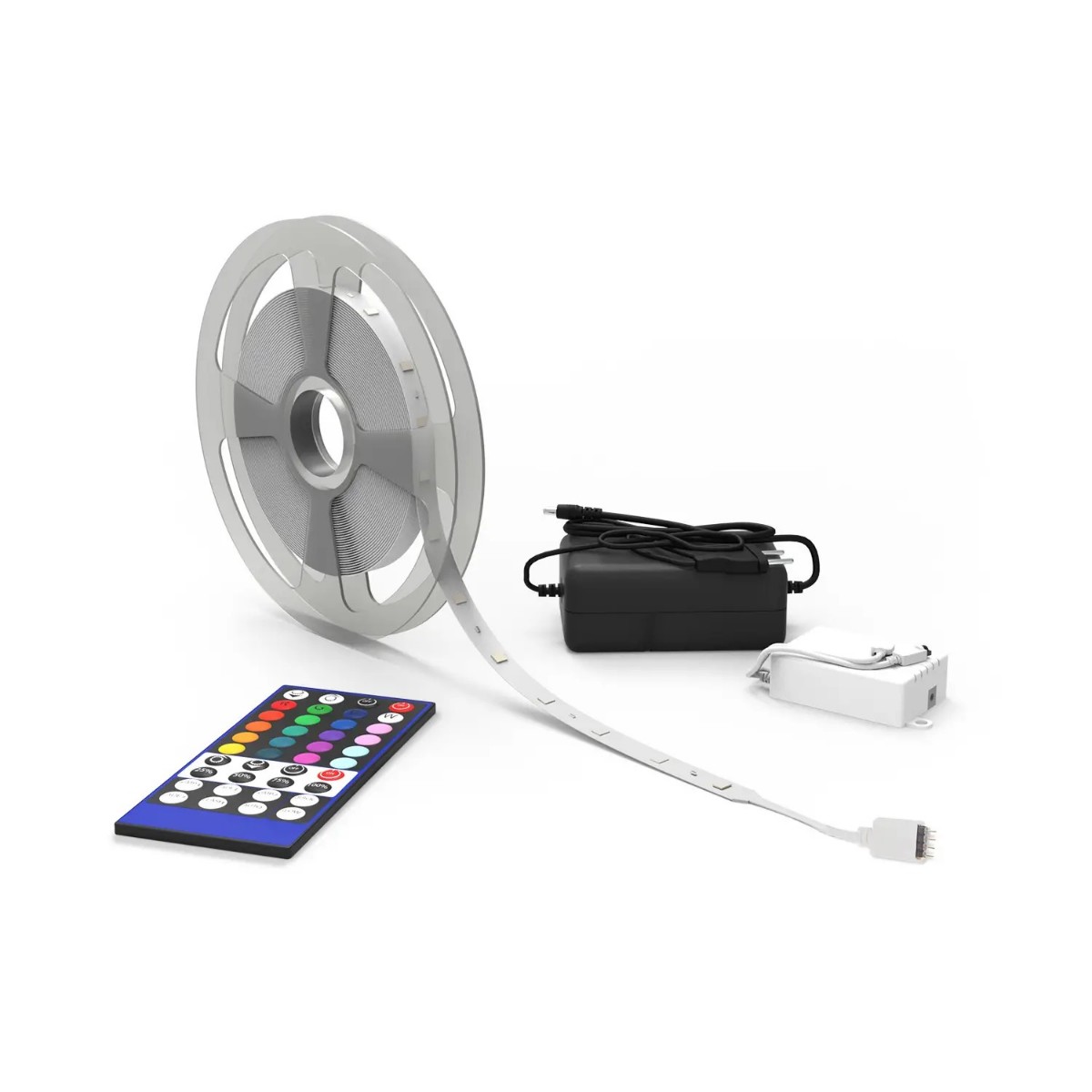 

Светодиодная лента Gauss 6W/m 30LED/m 5050SMD разноцветный 5M BT011, Белый, BT011