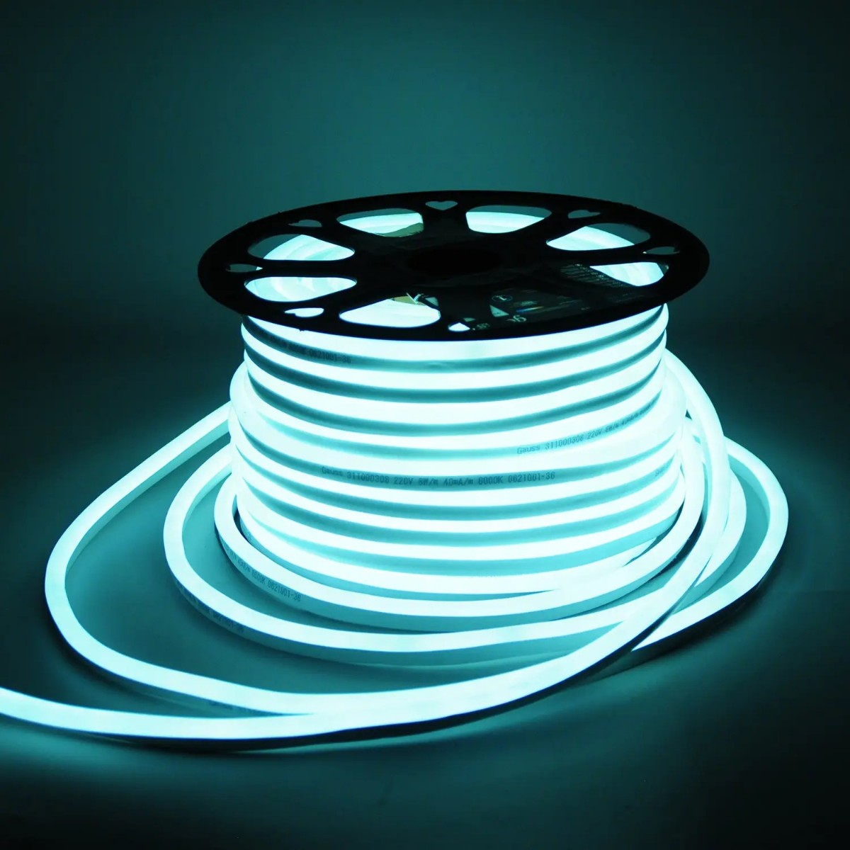

Гибкий неон Gauss 8W/m 120LED/m 2835SMD холодный белый 50M 311000308, 311000308