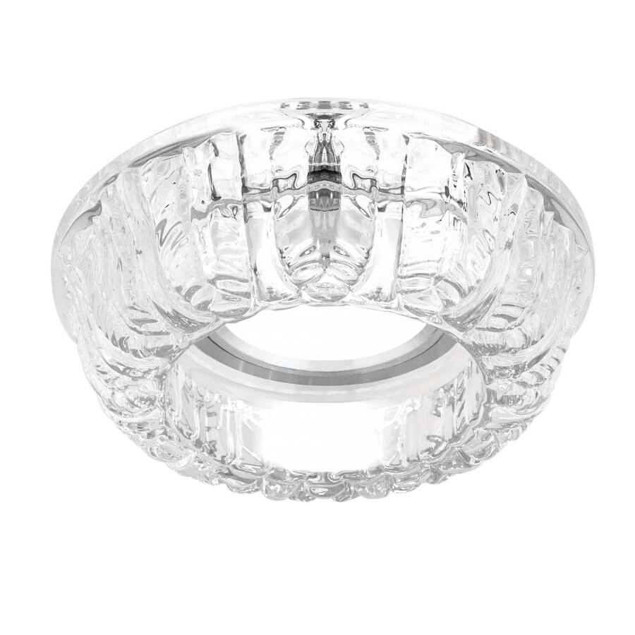 

Встраиваемый светильник Gauss Glass CR055, Серебро, CR055