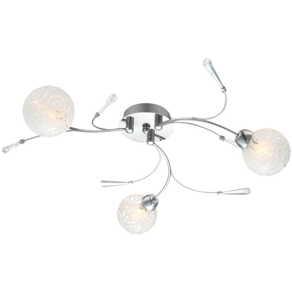 

Потолочная люстра Globo Orlene 56392-3D, Белый, 56392-3D Orlene