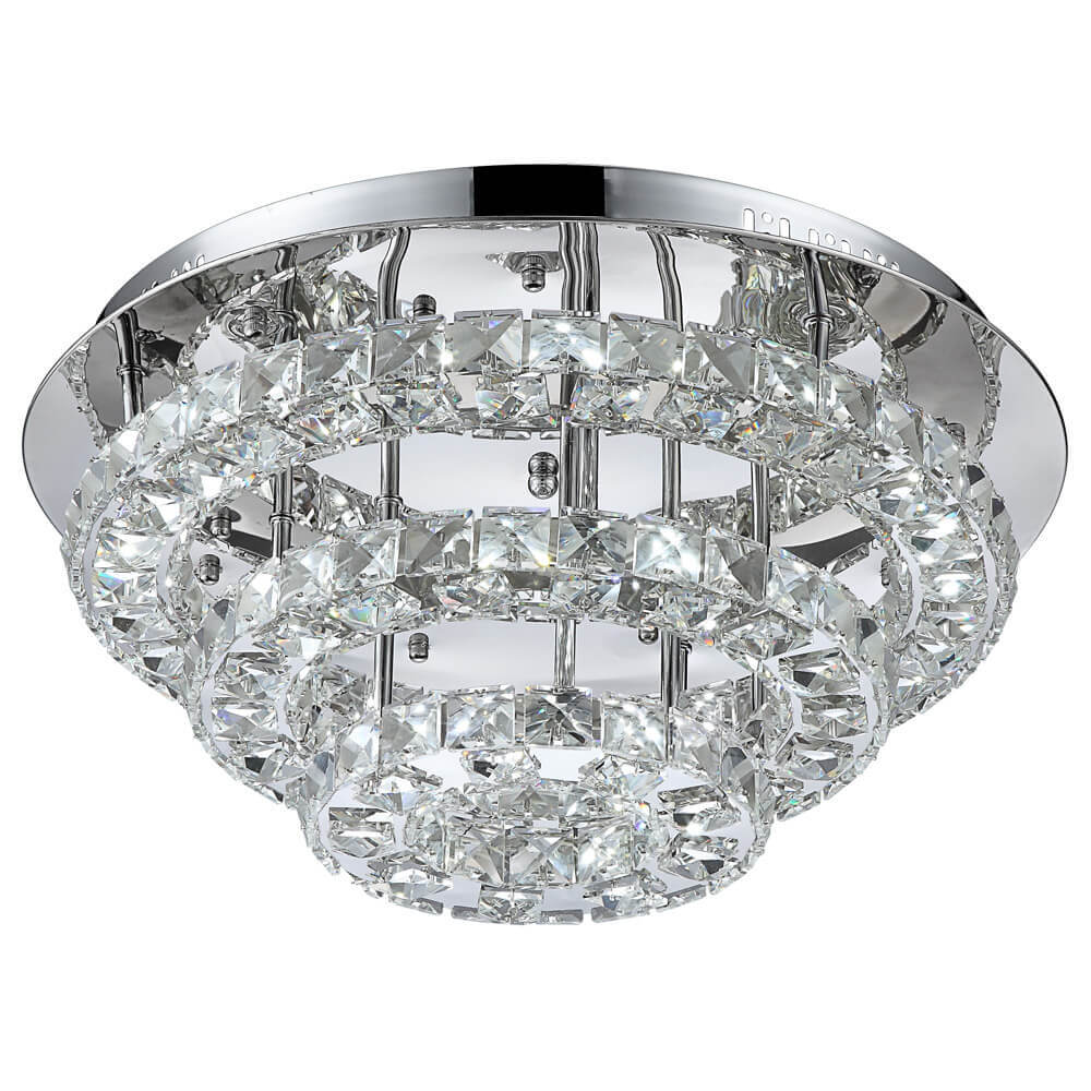 

Потолочный светодиодный светильник Globo Marilyn I 67047-44R, Хром, 67047-44R Marilyn I