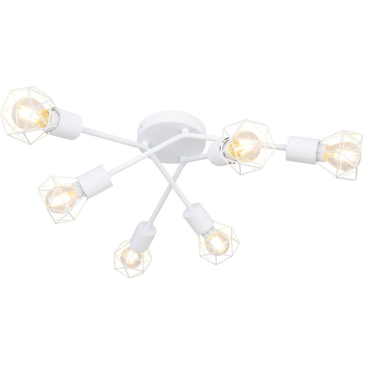 

Потолочная люстра Globo Xara I 54802W-6, Белый, 54802W-6 Xara I