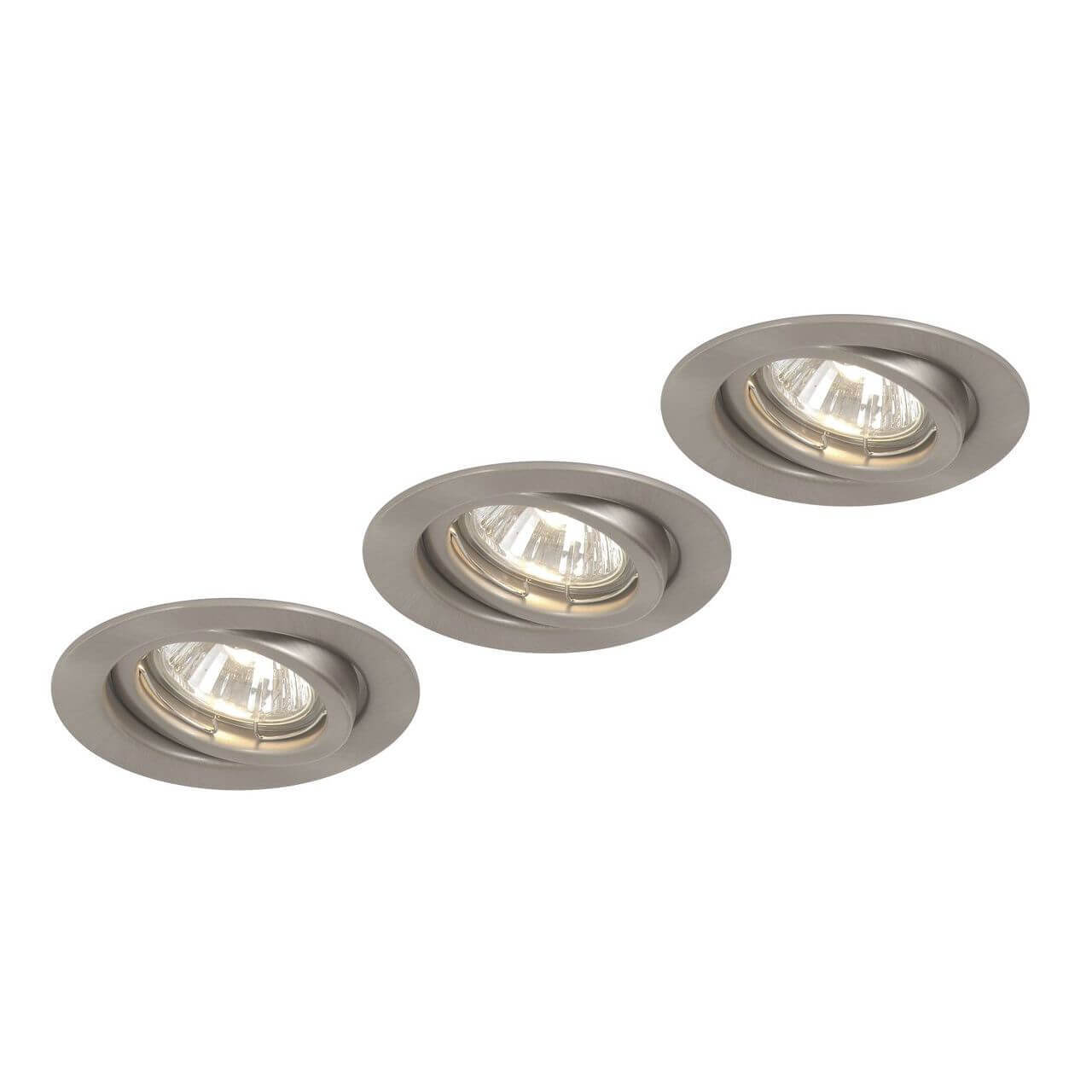 

Встраиваемый светодиодный светильник Globo Down Lights 12110-3L, Никель, 12110-3L Down Lights 121