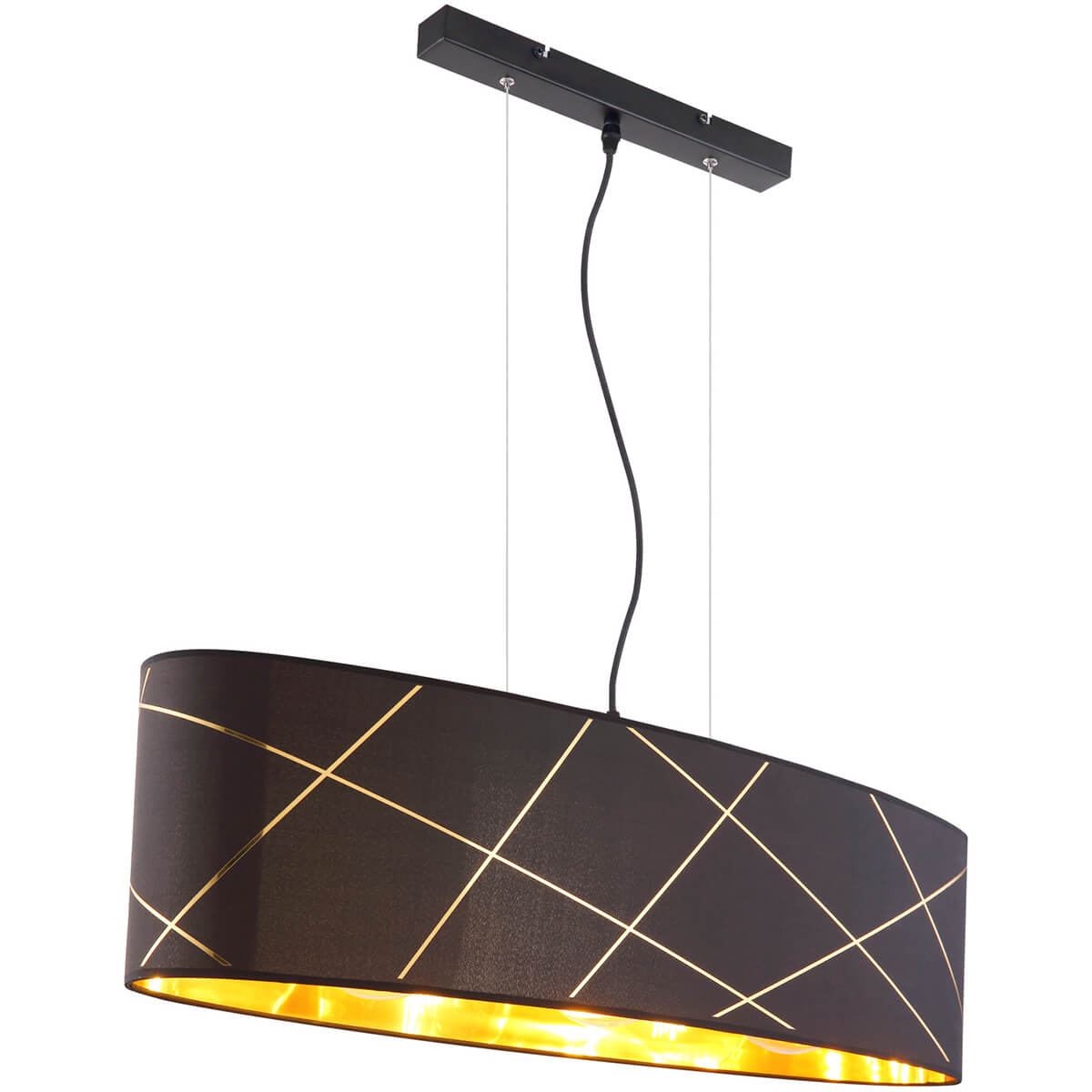 

Подвесной светильник Globo Bemmo 15431H2, Черный, 15431H2 Bemmo