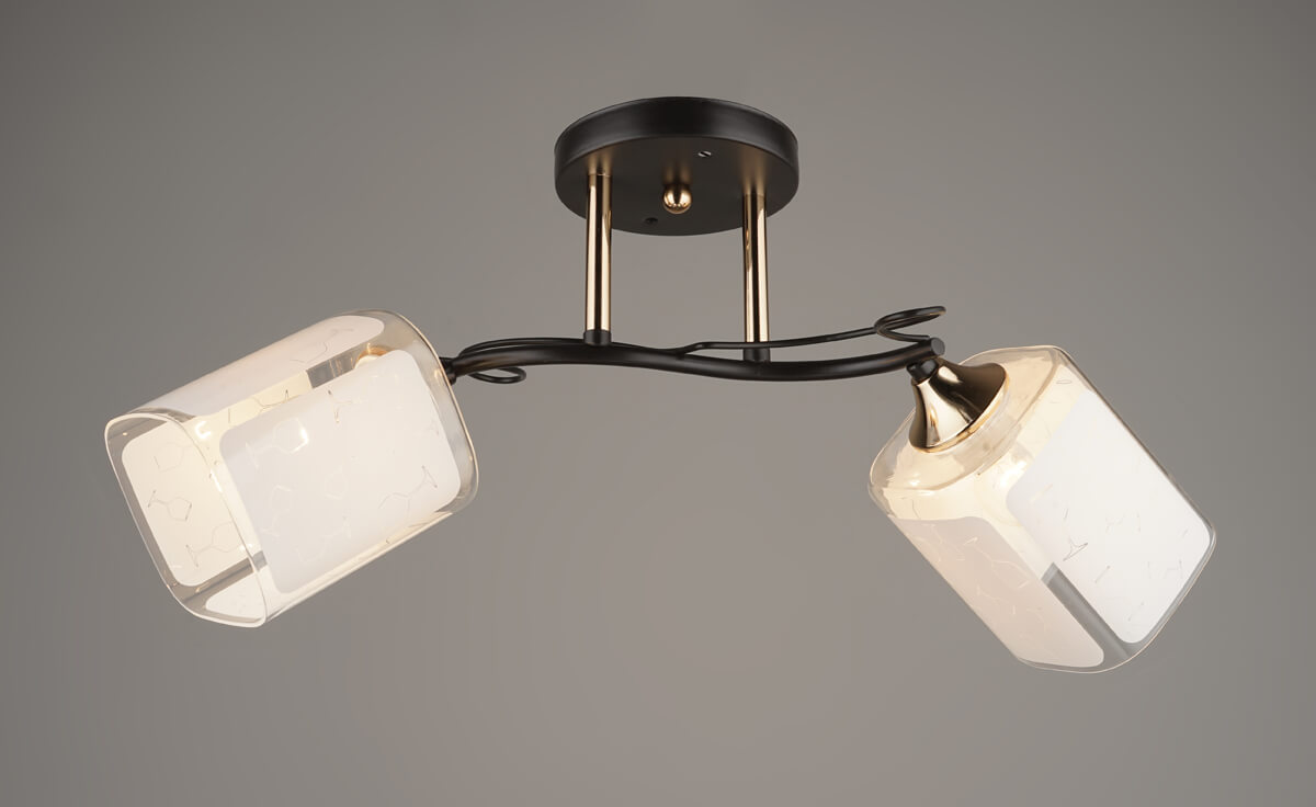 

Потолочный светильник Hiper Arto H174-2, Черный, H174-2 Arto