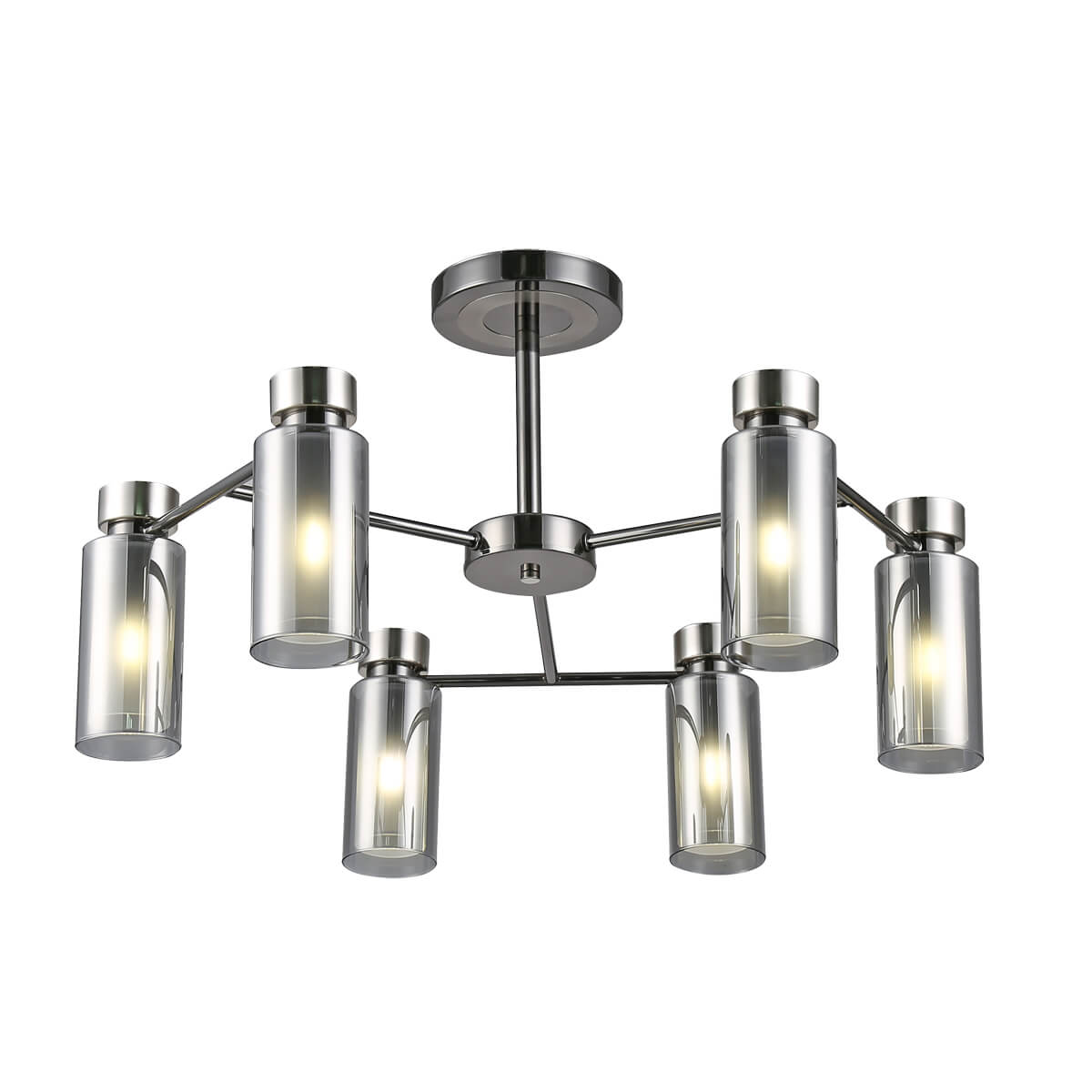 

Подвесная люстра Hiper Sheldon H187-6, Хром, H187-6 Sheldon