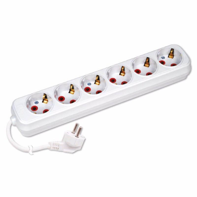 

Удлинитель Horoz 6гн х 10м с/з 200-610-601 HRZ00001537, Белый, HRZ00001537