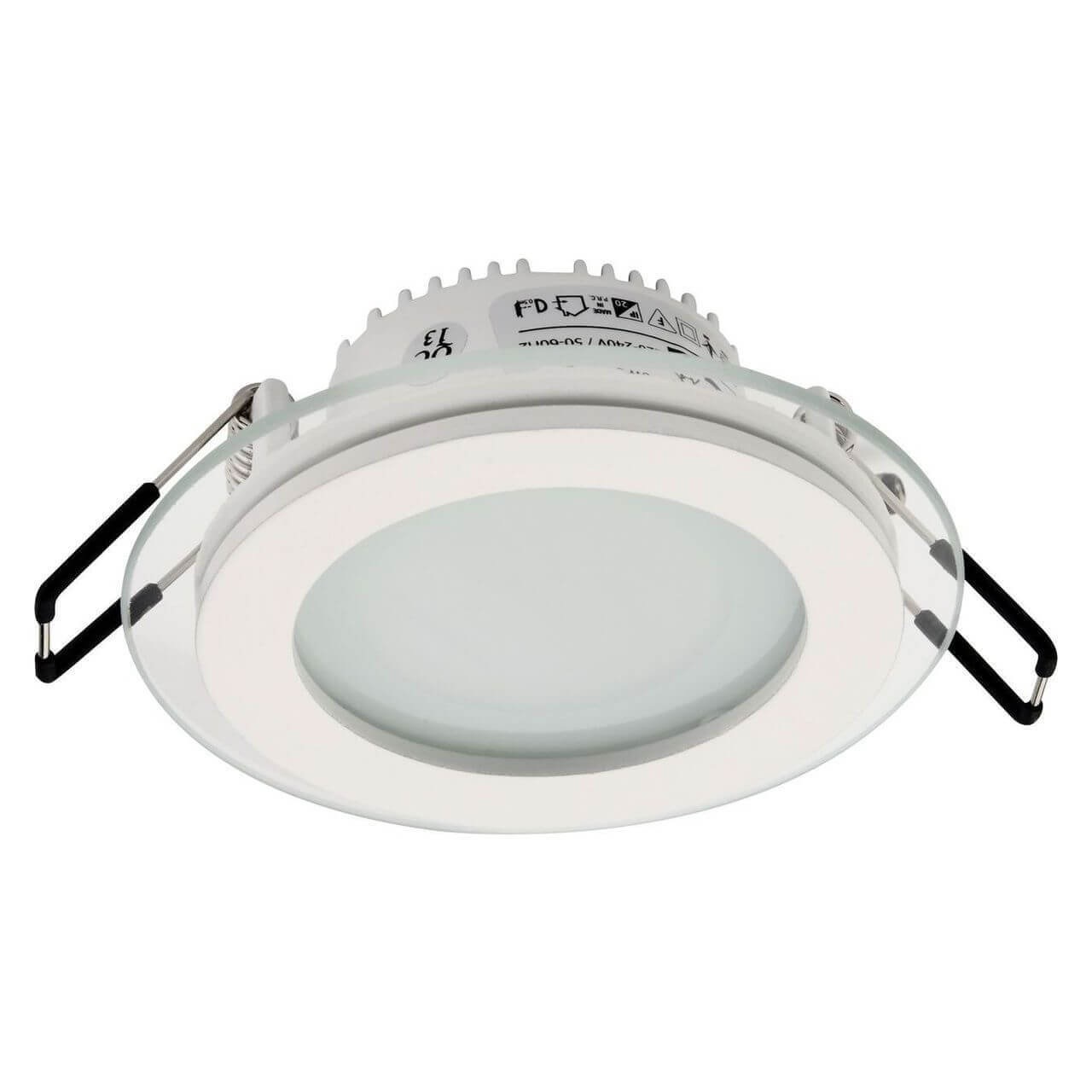 

Встраиваемый светодиодный светильник Horoz Clara-6 6W 4200К белый 016-016-0006 HRZ33002831, HRZ33002831 Clara-6